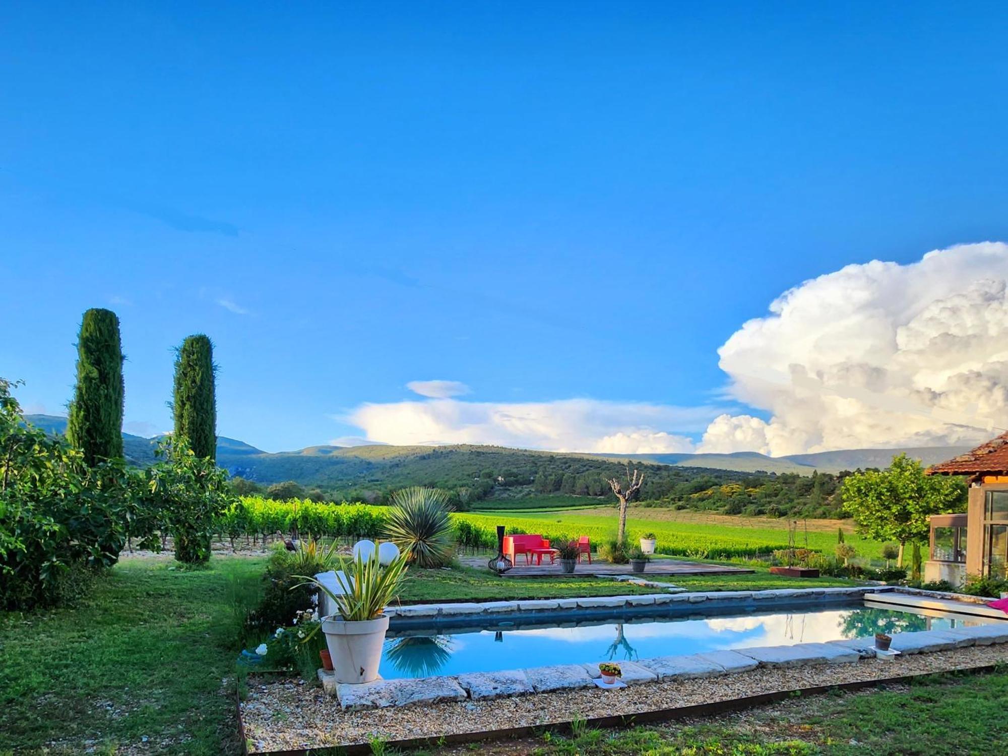 Villa La Fontaine Des Noyers Saint-Saturnin-lès-Apt Exterior foto